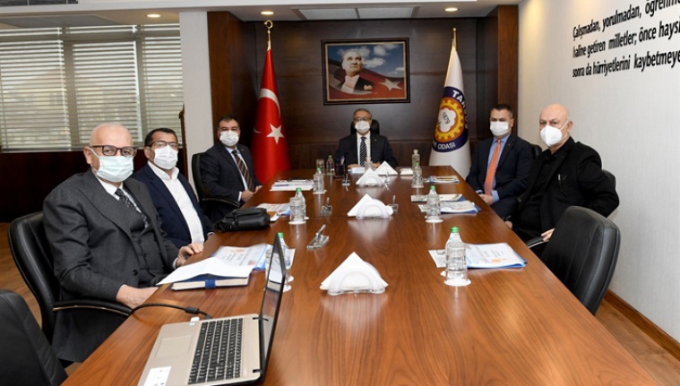 Vali Su, ‘Tarsus OSB Yönetim Kurulu ve Müteşebbis Heyet Toplantısı’na Başkanlık Etti