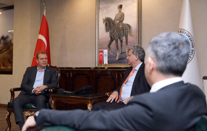 Başkan Seçer, Tüsiad Başkanı Kaslowski İle Türkonfed Başkanı Turan’ı Ağırladı