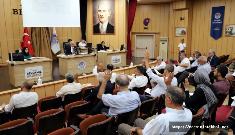 Akdeniz Belediye Meclisi,  Haziran Ayı İlk Oturumunu Düzenledi