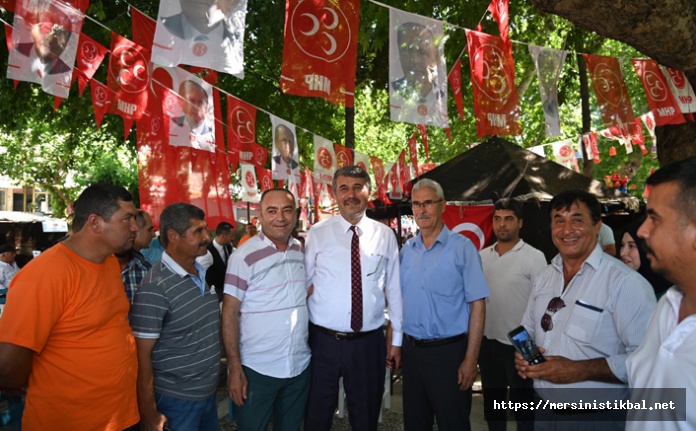 Anamur Belediye Başkanı Hidayet Kılınç'a Mut'ta Yoğun İlgi