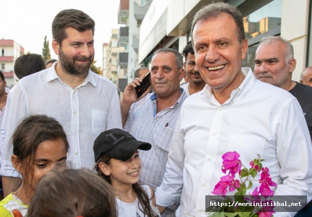 Başkan Seçer, Tarsus Mithatpaşa’da Vatandaşlarla Buluştu