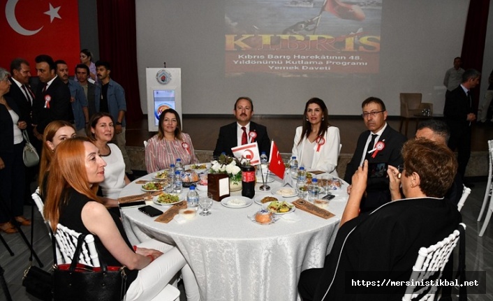 Vali Ali Hamza Pehlivan, ‘Kuzey Kıbrıs Türk Cumhuriyeti 20 Temmuz Barış ve Özgürlük Bayramı’ Kutlama Yemeğine Katıld