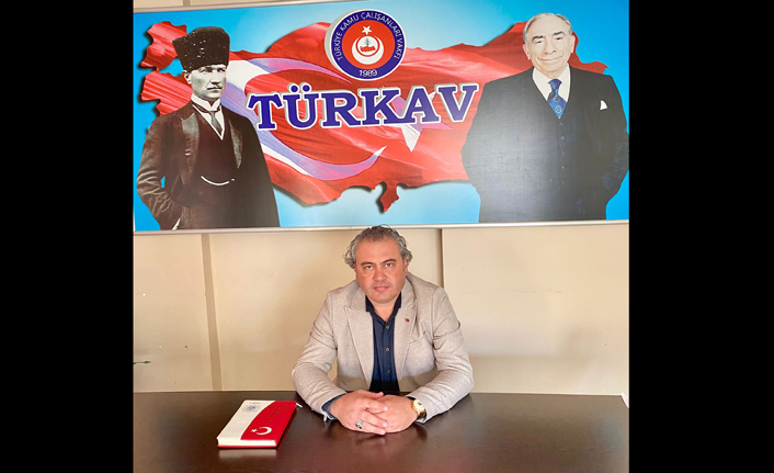 TÜRKAV Mersin Şube Başkanı  Oğuzhan Yıldız'dan Zafer Bayramı Mesajı