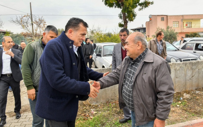 Başkan Abdullah Özyiğit, Gökçebelen’de vatandaşlarla buluştu