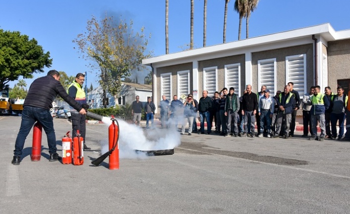 MESKİ Personeli, Yangın Tatbikatı Ve Eğitimlerine Katıldı