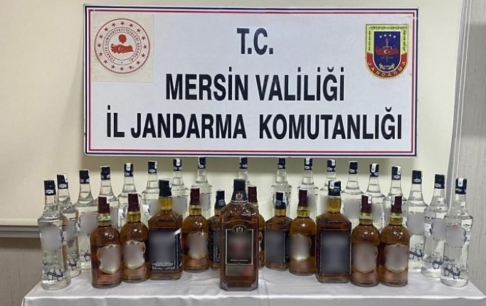 “Jandarma’dan Kaçak Alkol Ve Sigara Operasyonu”