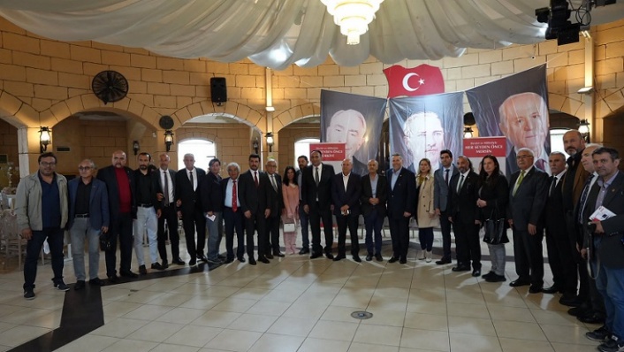 MHP adayı Uysal Tarsus’lu basın mensuplarıyla bir araya geldi