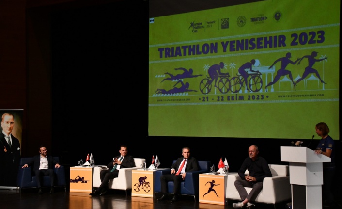 Avrupa triatlonunun kalbi Mersin Yenişehir’de atacak