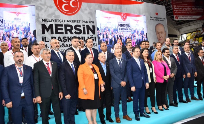 MHP Mersin İl Başkanlığı 14. Olağan Kongresi Yapıldı