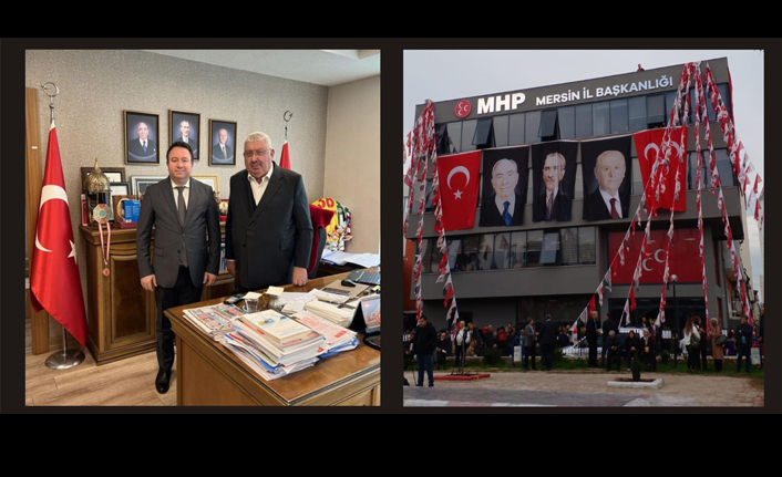 MHP Mersin İl Başkanı Ömer Gürsoy oldu. 