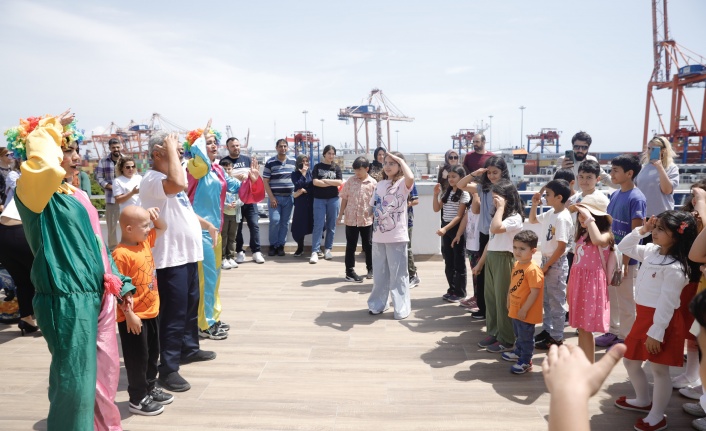 Mersin Uluslararası Limanı, 23 Nisan Ulusal Egemenlik ve Çocuk Bayramı’nı Kutladı