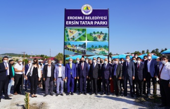“Cumhurbaşkanı Ersin Tatar’ı Kadın Mehteranlar Karşıladı”