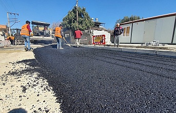 Ana arter ve sokaklarda asfalt çalışması yapıldı