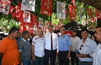 Anamur Belediye Başkanı Hidayet Kılınç'a Mut'ta Yoğun İlgi