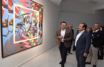 “Kültürel Aktarımlar”  sergisi Yenişehir’de açıldı