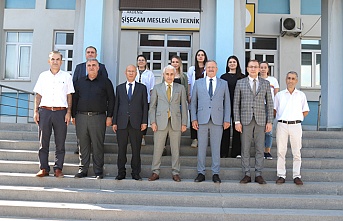 Mersin Vali Yardımcısı Ahmet Çırakoğlu, MTOSB'yi ziyaret etti