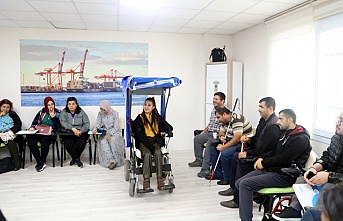 Akdeniz Belediyesi’nden Engelli Vatandaşlara “İş Kulübü Eğitimi”