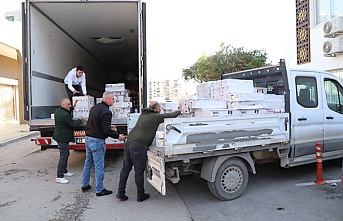 Akdeniz Belediyesi, Deprem Bölgesine Yardım Seferberliğini Sürdürüyor