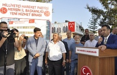 MHP Mersin’de Hizmet Binasının Temeli Atıldı