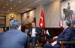 Başkan Seçer, Özbekistan Ankara Büyükelçisi...