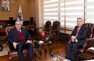 Özbekistan’ın Ankara Büyükelçisi Agzamhodjaev...