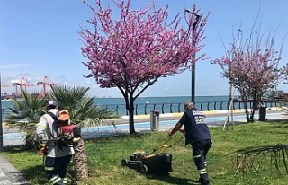Akdeniz’in Parkları İlkbahara Hazır