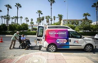 Engelli Transfer Aracı İle Yüzler Güldü