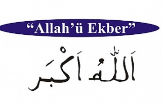 “Allah'ü Ekber”