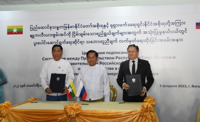 Rusya ve Myanmar nükleer enerji iş birliğine ilişkin Hükümetlerarası Anlaşma imzaladı