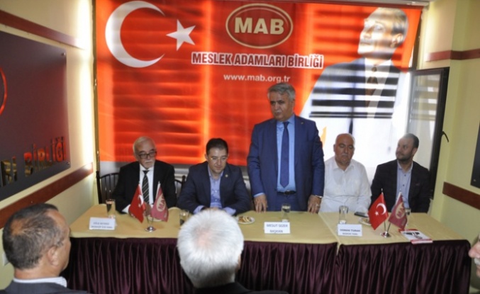 MHP Mersin M.V. Adaylarından MAB’a Ziyaret